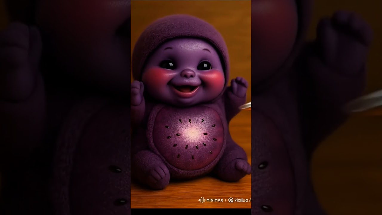 Cutest Grape Baby Ever | Ultra-Realistic Fruit Creature