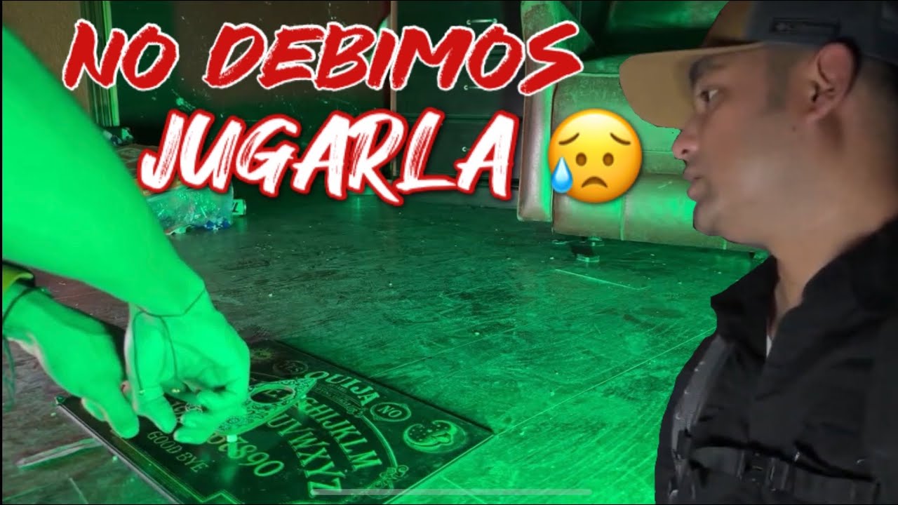 NOS PIDIERON VINIERAMOS A EXPLORAR ESTA CASA Y DESPUES DE JUGAR LA OUIJA SE PUSO HORRIBLE : 😰😱😖