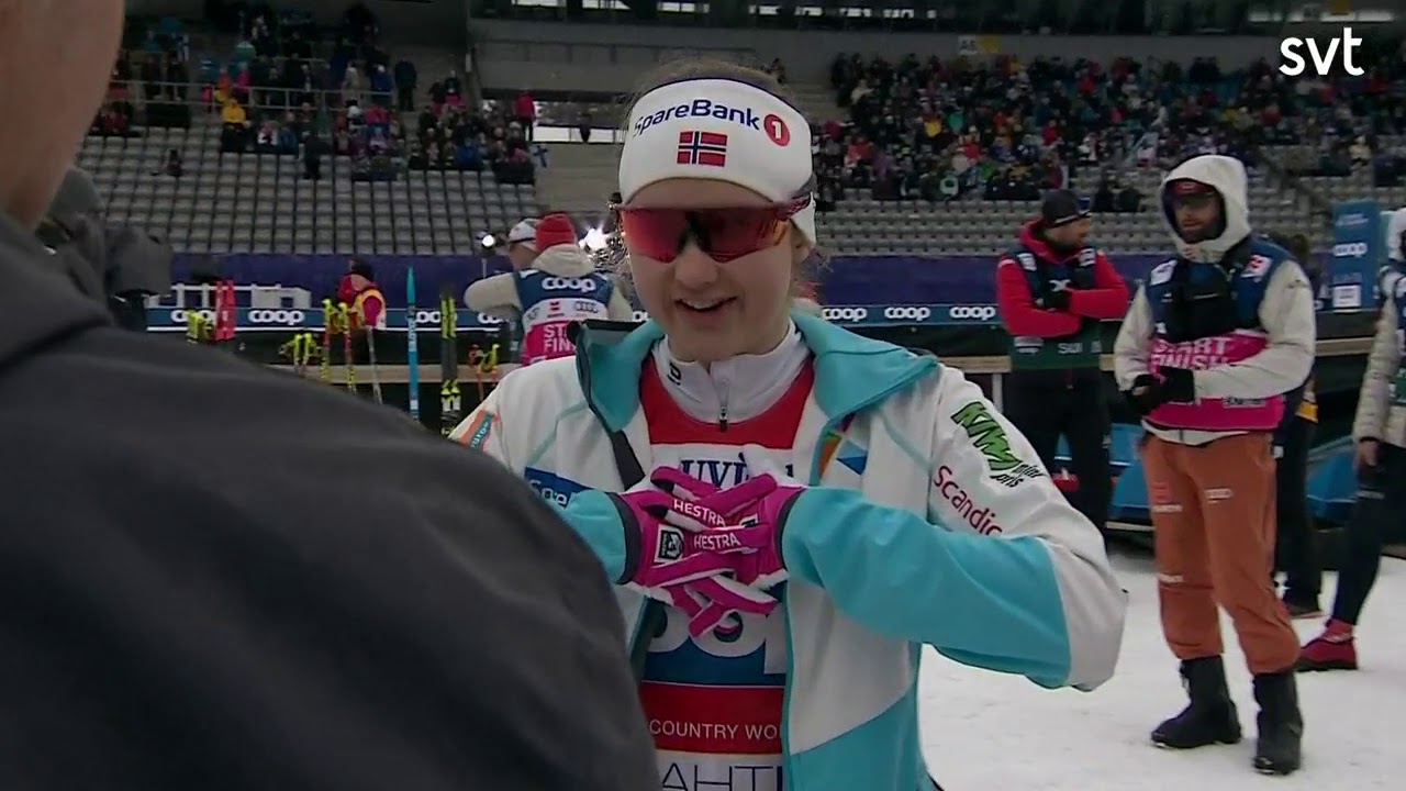 Längdskidor  Världscupen   Stafett 1 Mars 2020