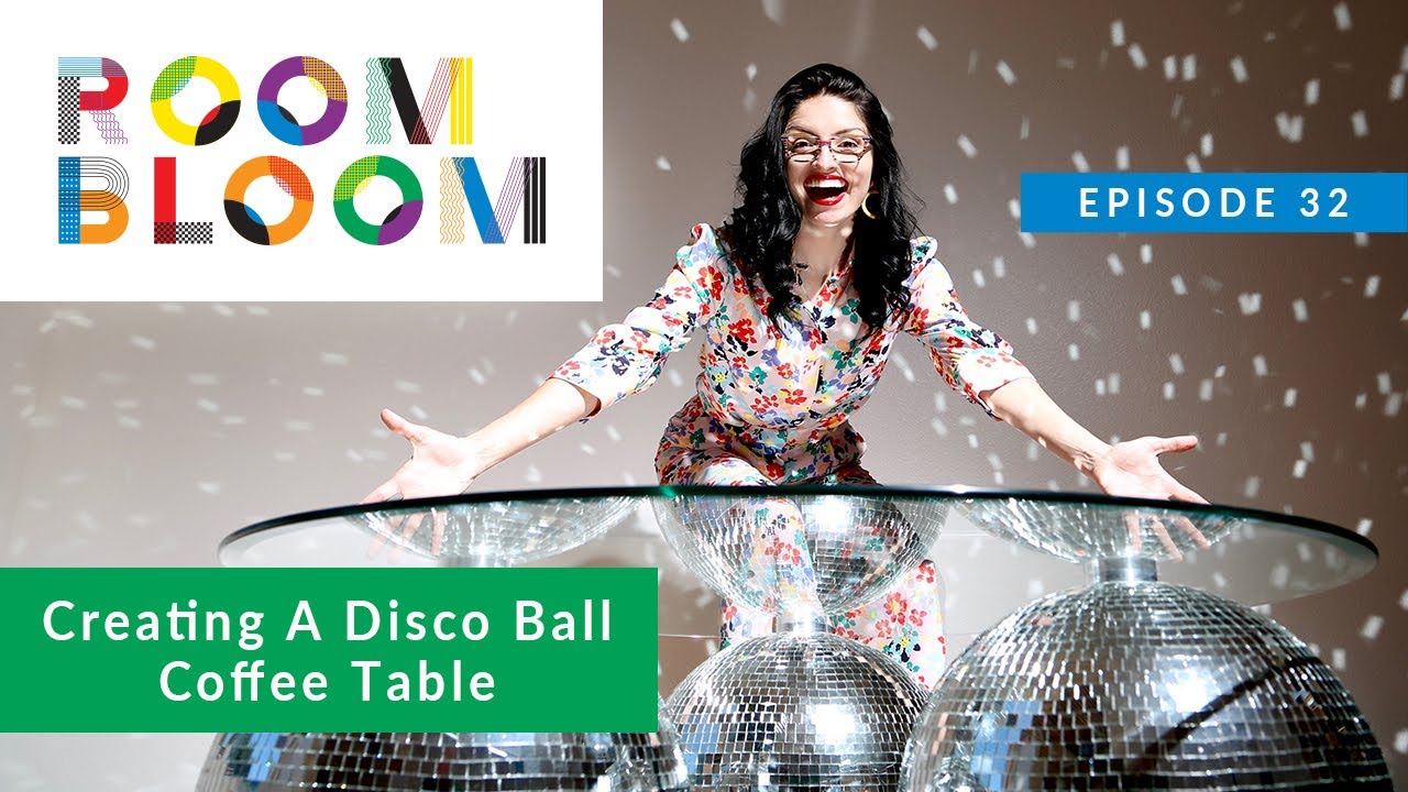 Creating A Disco Ball Coffee Table | Room Bloom
