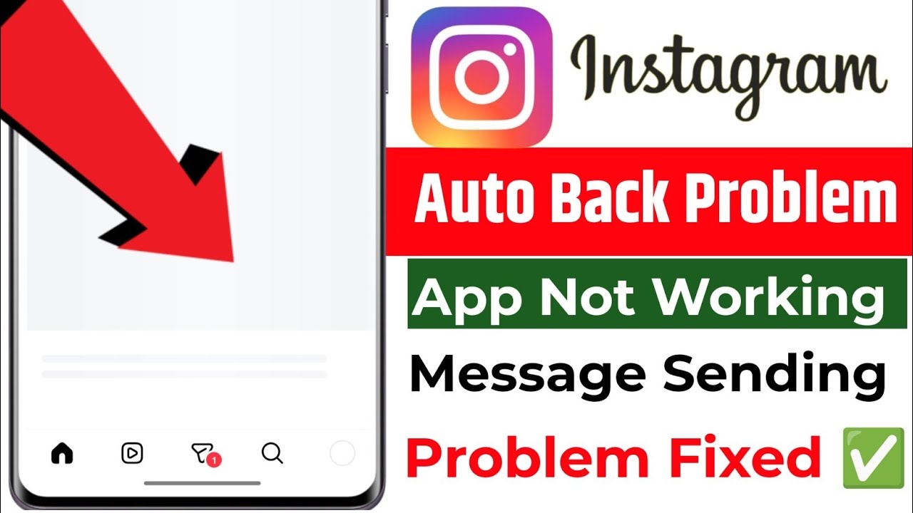 Проблема с автоматической перезагрузкой в ​​Instagram | Проблема с автоматической перезагрузкой в...