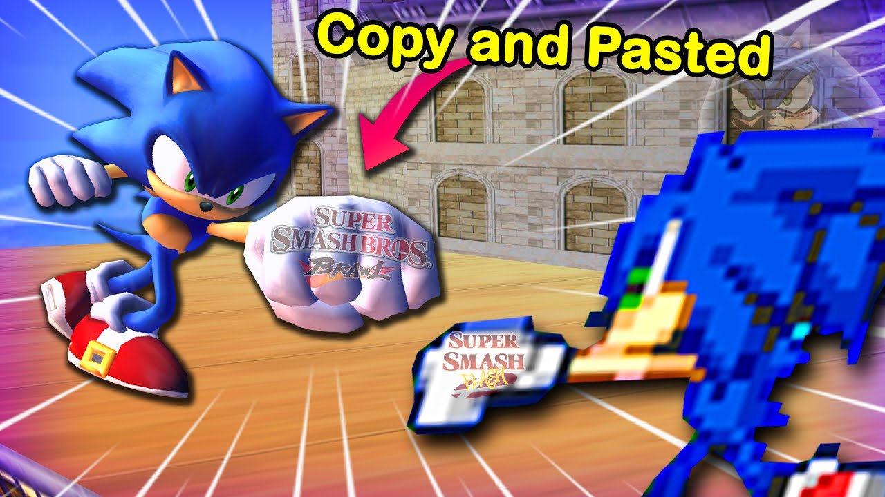 Things Smash Bros FAN games did 1st!
