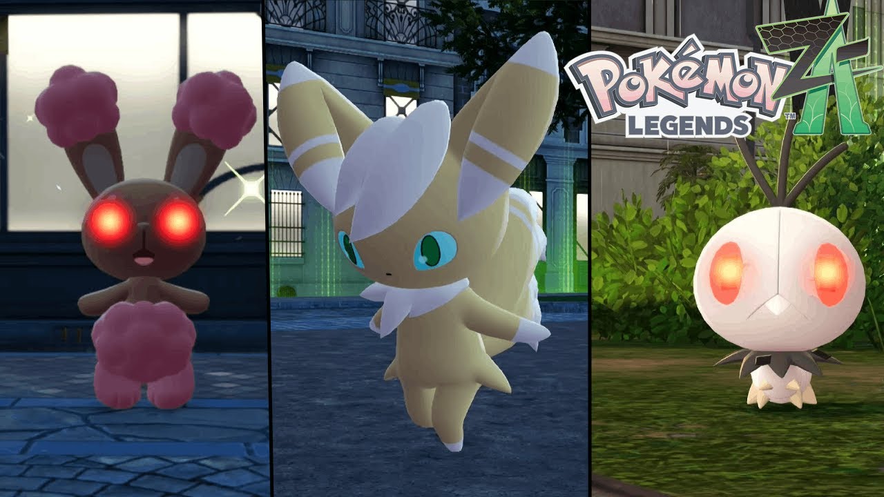 Catching a Shiny Pokemon in each Wild Zone | Pokemon Legends: Z-A