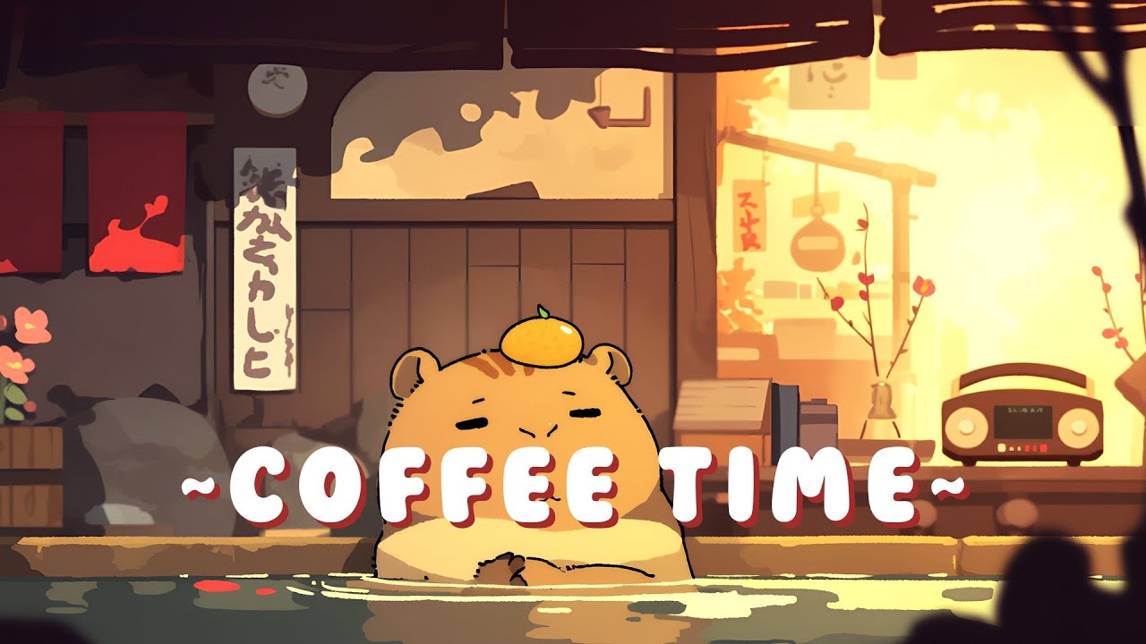 24/7 Capybara Lofi Beats - Cozy Lofi Hip Hop Mix ~ Warm Feelings ~ 🎵