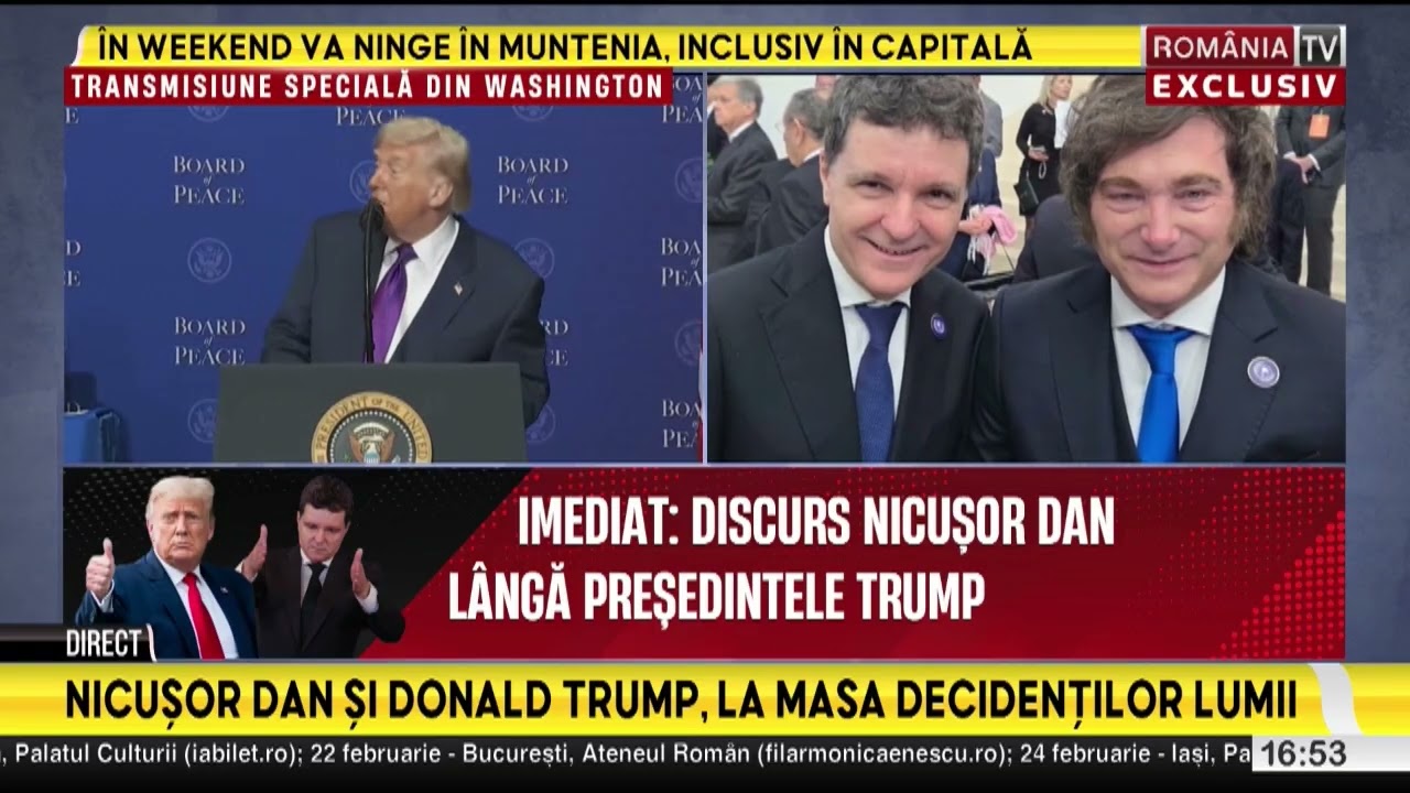 Donald Trump l a numit pe Nicușor Dan &bdquo;prim ministrul Rom&acirc;niei&rdquo;
