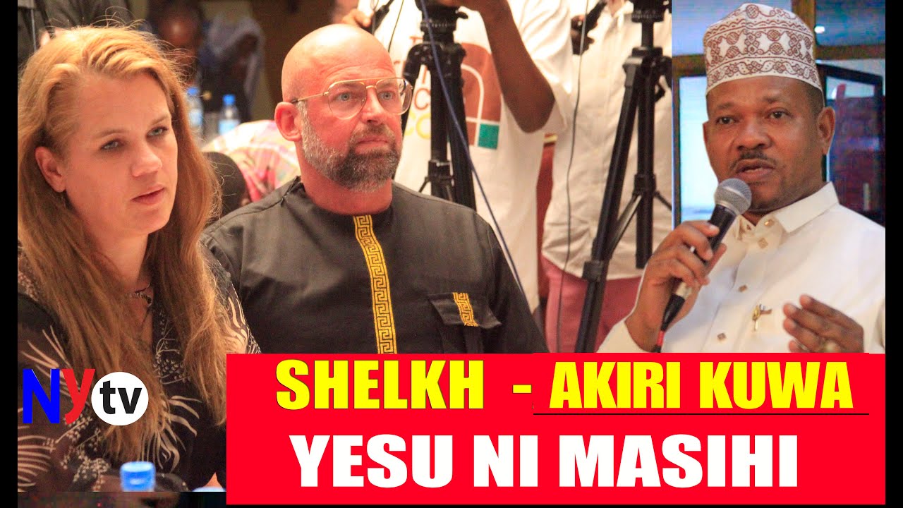 SHELKH MKUU MUSA SALUM AKIRI KUWA YESU NI MASIHI