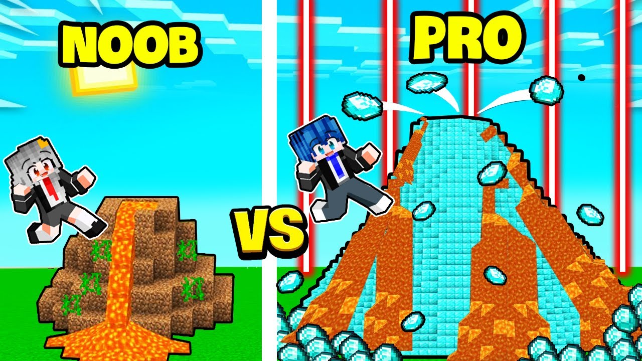 SAMMY CÙNG PHONG CẬN THỬ THÁCH 24H XÂY NÚI LỬA SIÊU AN TOÀN TRONG MINECRAFT