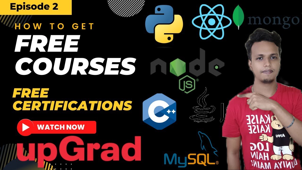 How to get Free Certification Course from Upgrad|Learn trending skills and get a job|Enroll now!!