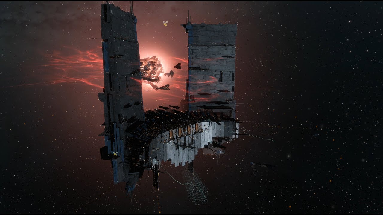 Imperium Onlines KQK Keepstar - Moveop Timelapse [4K]