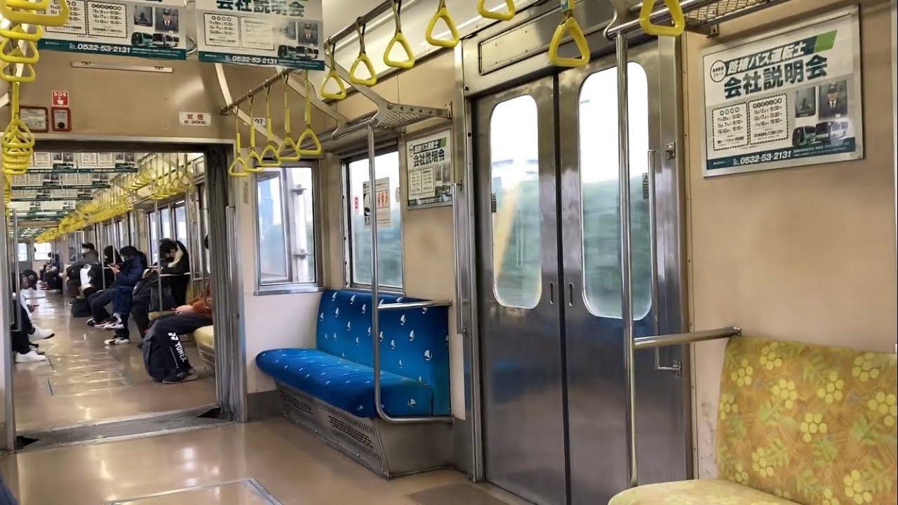 【抵抗制御】豊橋鉄道1800系1805F,1807F走行音(日立&東洋電機モーター車) / Toyohashi-railway 1800 sound
