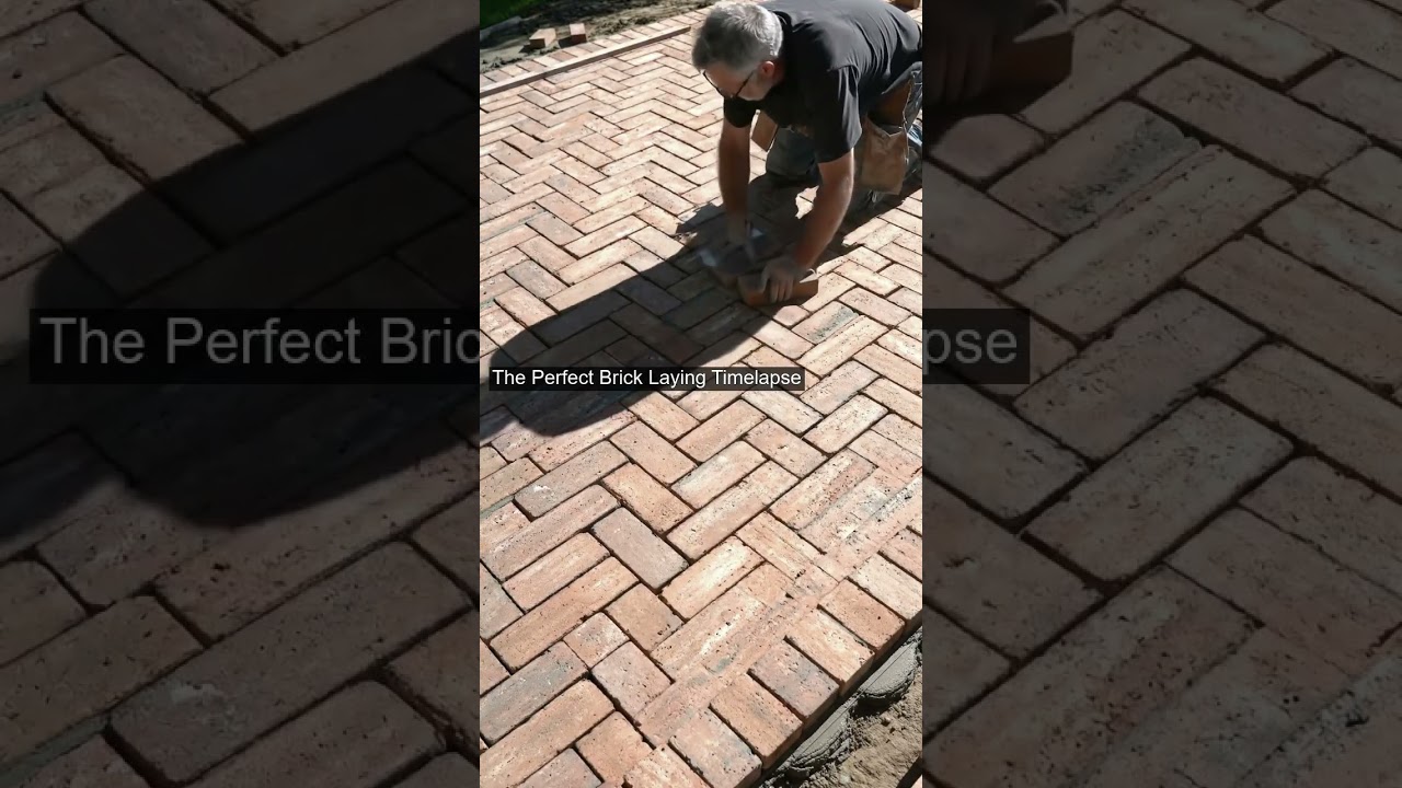 The Perfect Brick Laying Timelapse