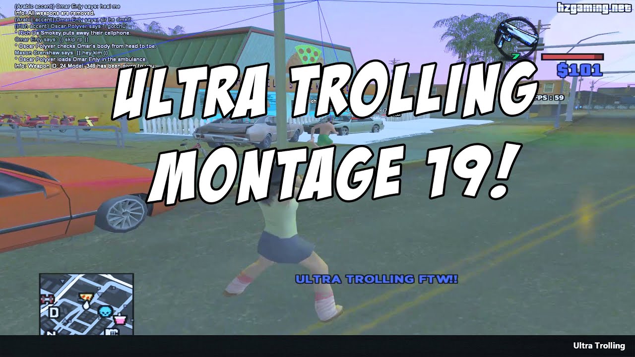 HZRP - MASS DM/WARP/TROLLING MONTAGE 19!