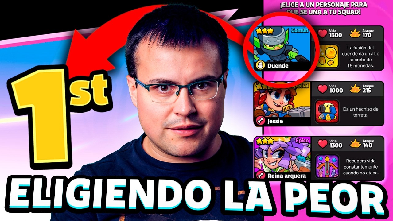 GANO Eligiendo Siempre Lo PEOR 💩 Squad Busters