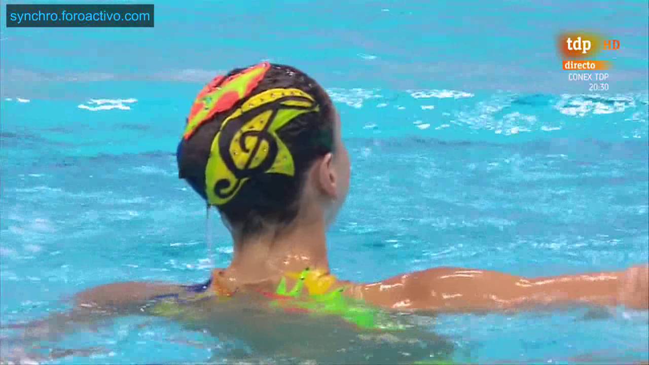 Linda Cerruti (ITA) Solo Free Final London European Aquatics Championships 2016