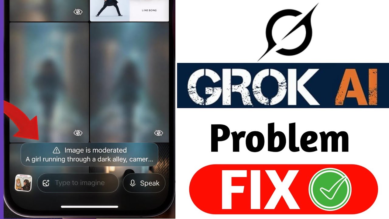 How To Fix &ldquo;Image is Moderated&rdquo; Error on Grok AI | Image Generation Problem Solved 2026 ✅