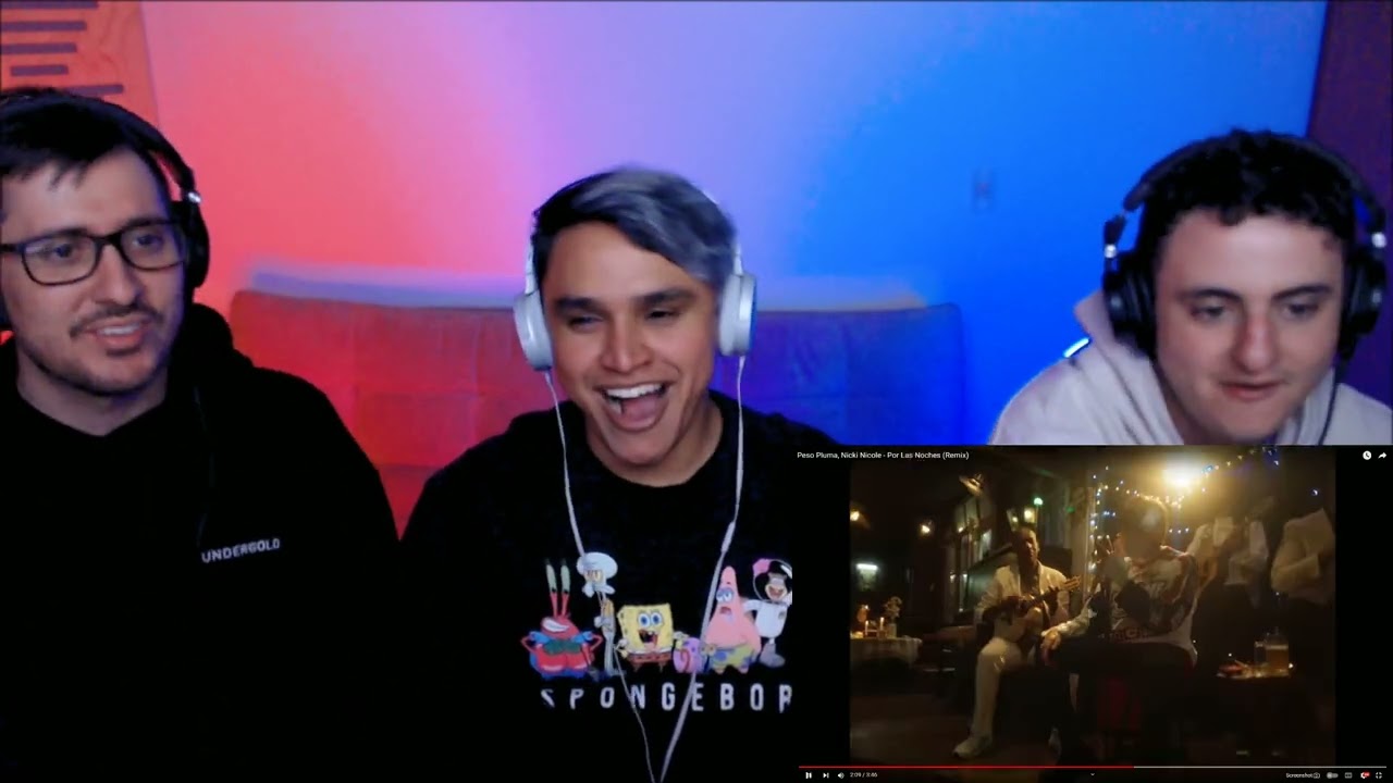 [Reacción] Peso Pluma, Nicki Nicole - Por Las Noches (Remix) | ANYMAL LIVE 🔴