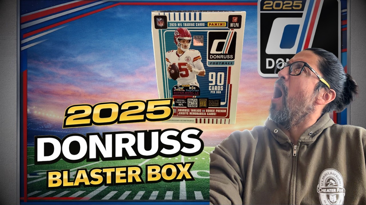 Opening a 2025 Panini Donruss Blaster 🔥 Downtown Hunt!