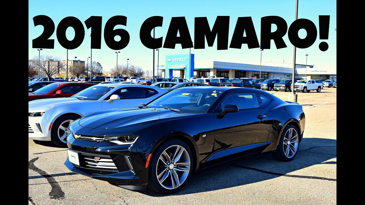 Car Shopping: 2016 Chevrolet Camaro RS Exterior + Interior Review