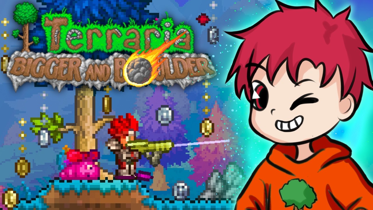 HARDMODE i DESZCZ PIENIĘDZY 🤑 TERRARIA 1.4.5: BIGGER AND BOULDER #10
