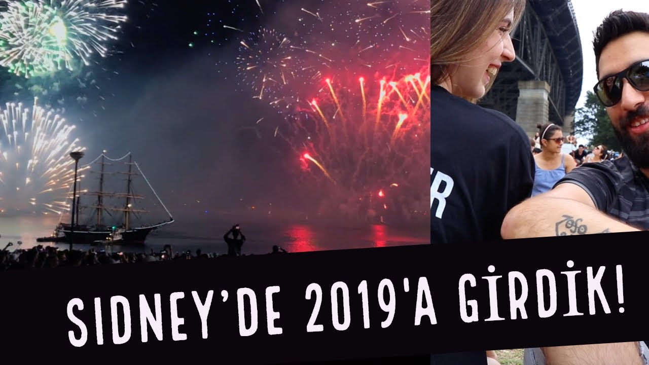 REZİL OLDUK! SIDNEY'DE 2019 YILBAŞI VE HAVAİ FİŞEKLER (VLOG1)