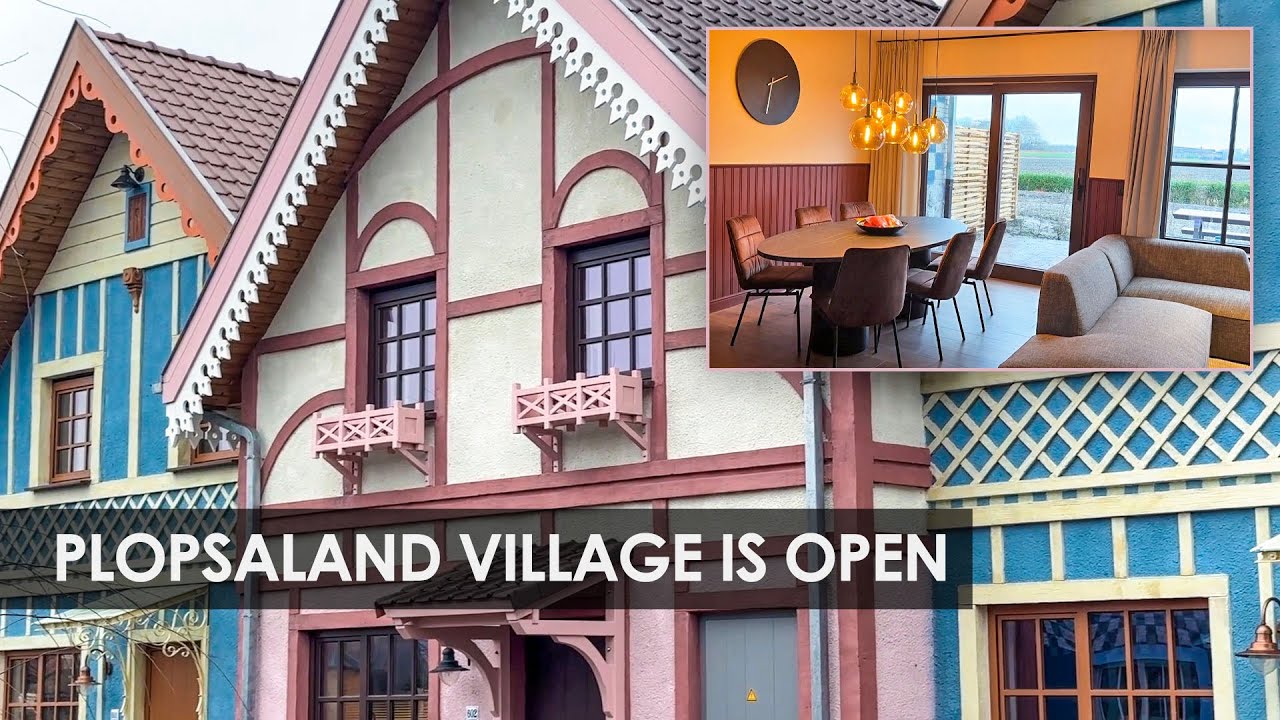 Plopsaland opent vakantiepark: eerste huisjes Plopsaland Village nu te boeken!