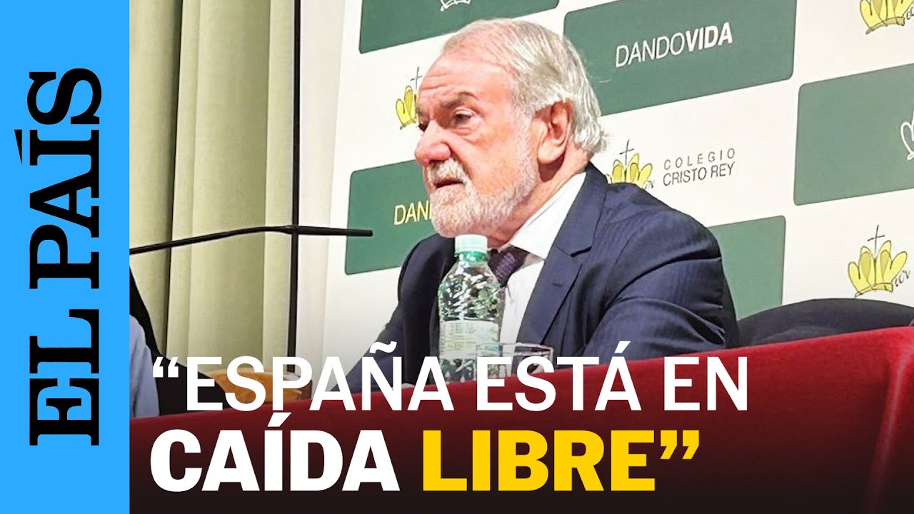 El radical discurso de Mayor Oreja ante los alumnos de un colegio de Madrid | EL PA&Iacute;S