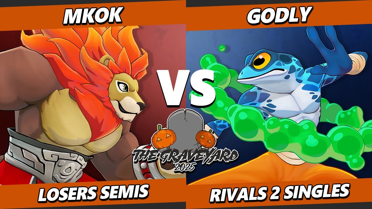 The Graveyard 2025 LOSERS SEMIS - Mkok (Zetterburn) Vs. Godly (Ranno) Rivals II - RoA2