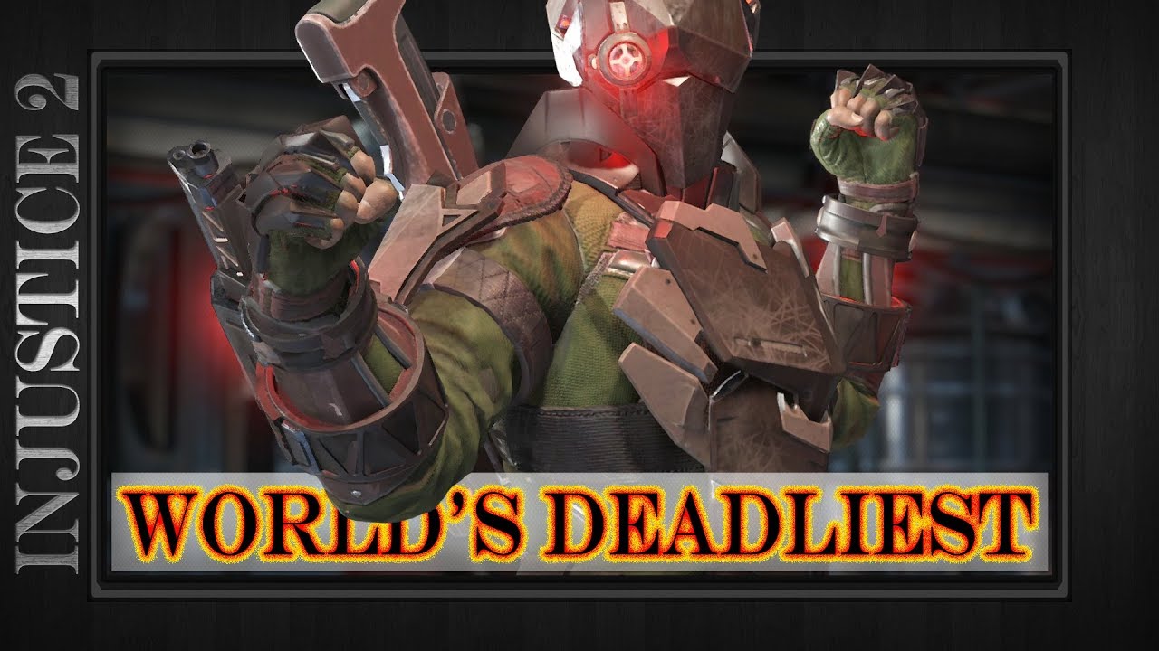 Injustice 2 | WORLD'S DEADLIEST | NEW Deadshot Epic Gear Set Showcase | Gameplay & Shaders |