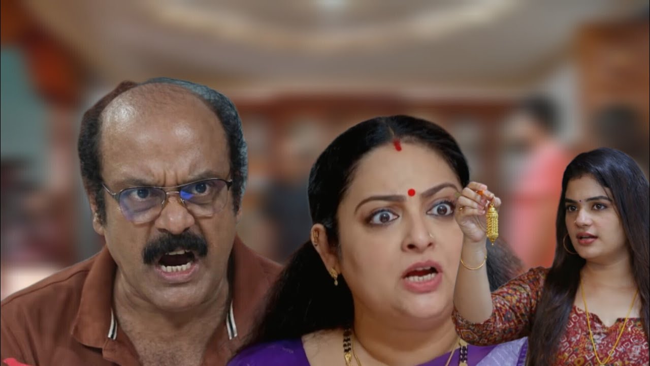 രേവതിക്ക് ഈ കള്ളിയായ എന്റെ ഭാര്യ 5 ലക്ഷം തരും അവസാനം താലി മാല വിറ്റ് ശ്രുതി|chembaneer poovu serial 