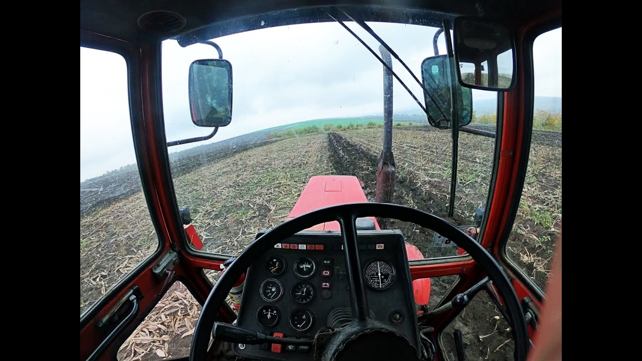 MTZ 82 BELARUS  TRACTOR PLOUGHING TIME