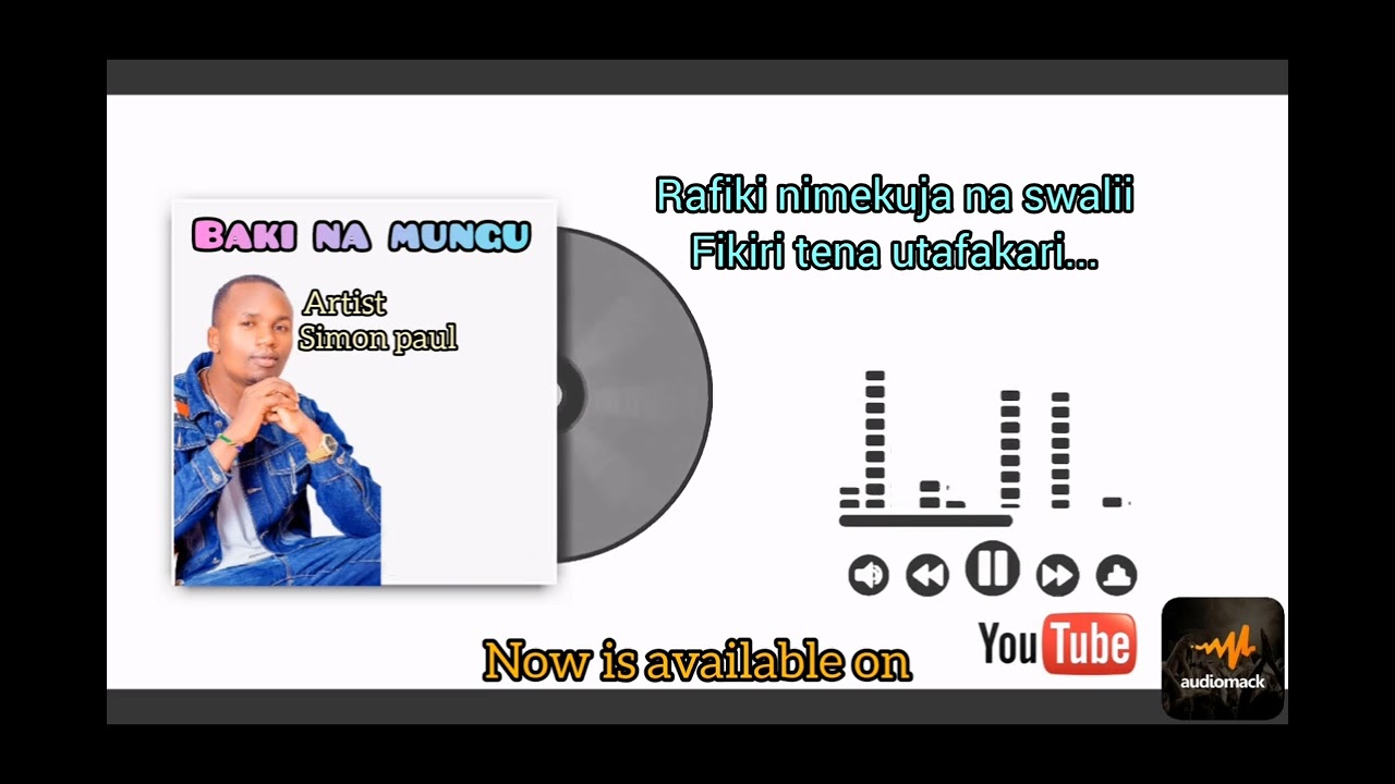 Simon Paul 🇹🇿-Nitabaki na MUNGU. (Official audio).
