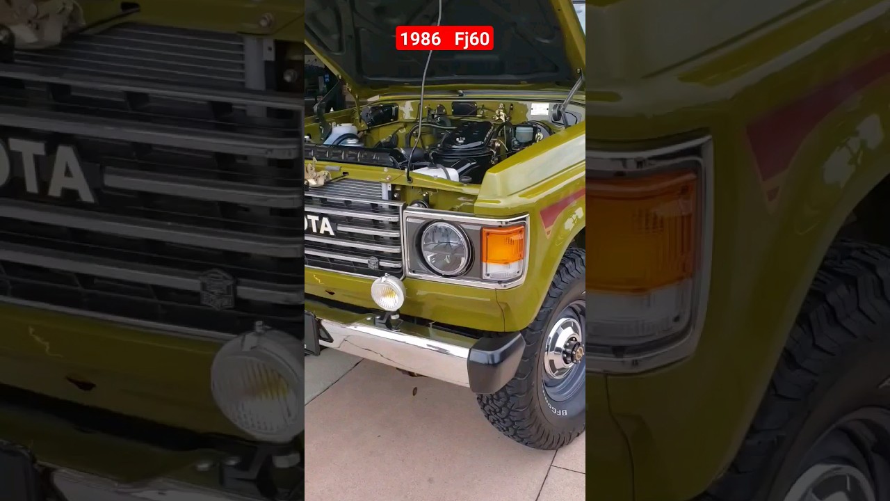 Fully restored 1986 Toyota FJ60 Land Cruiser