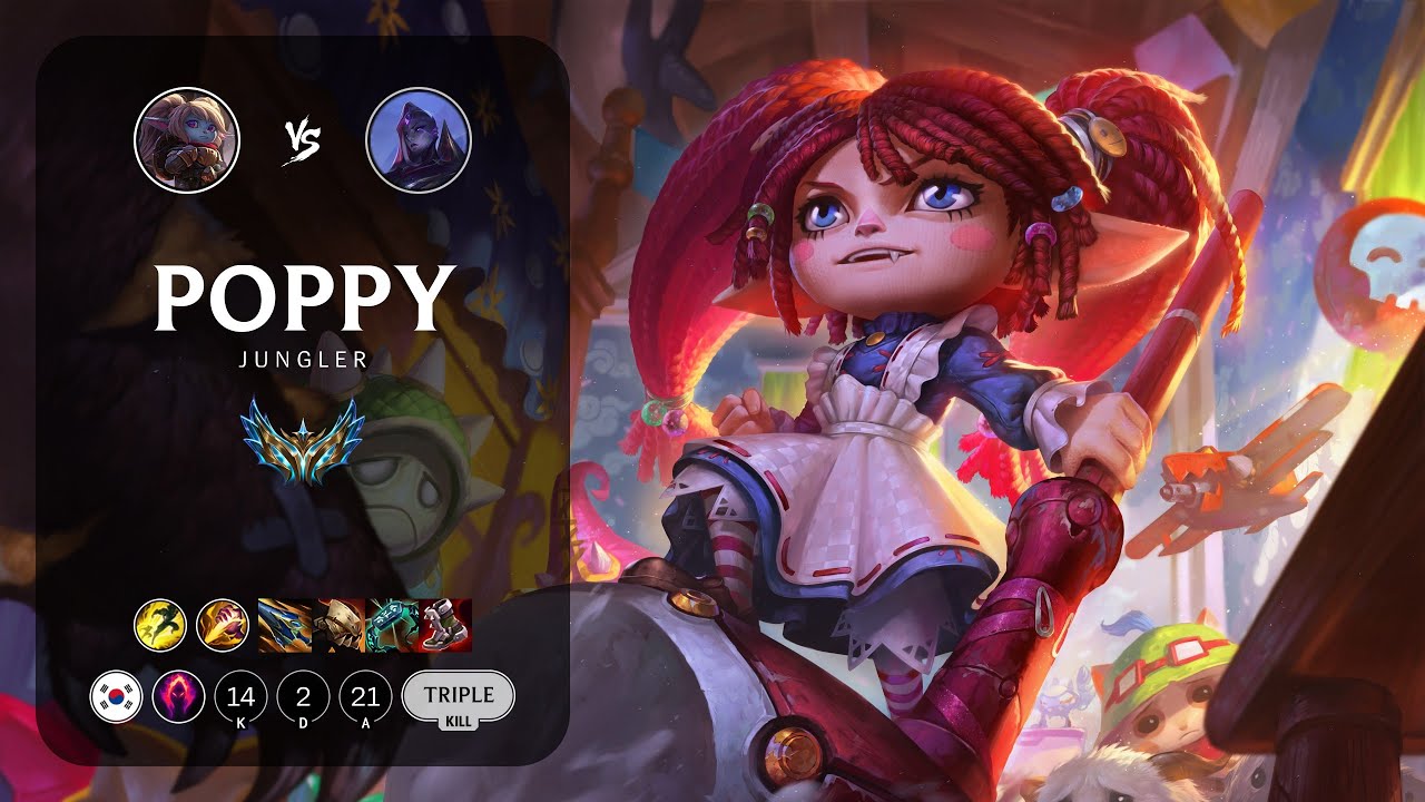Poppy Jungle vs Bel'Veth - KR Challenger Patch 14.7