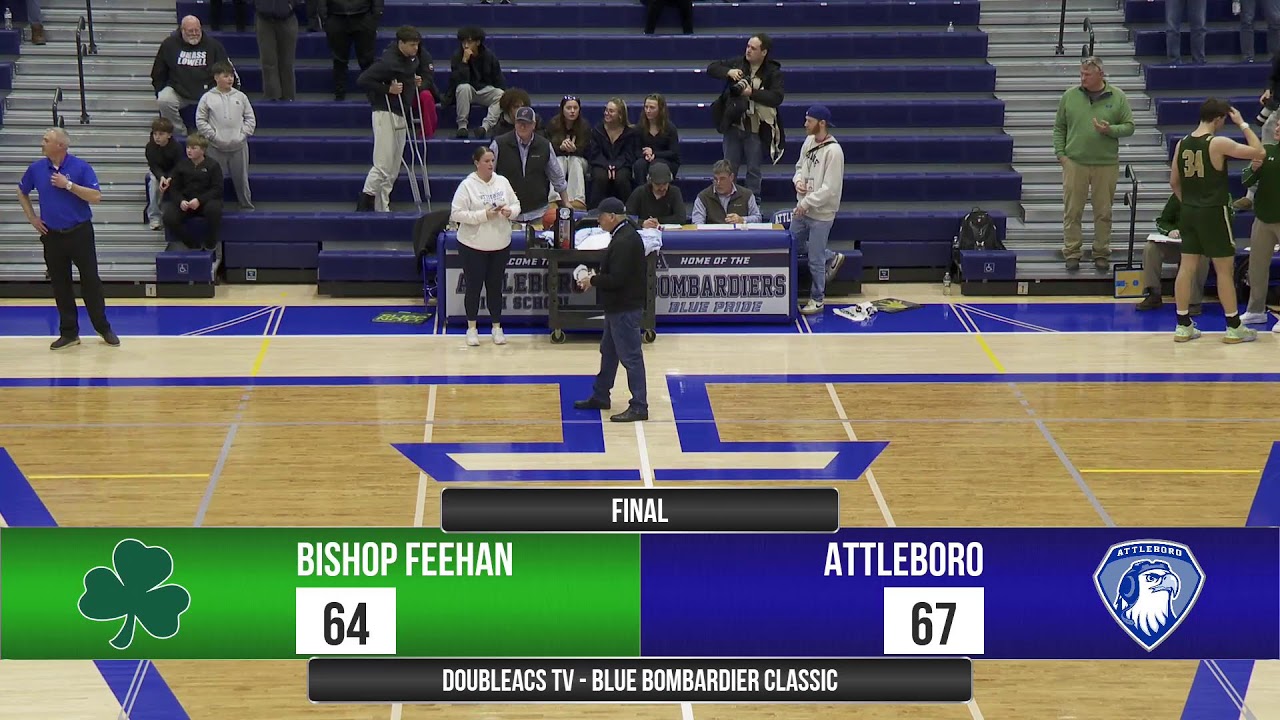Boys Basketball: Bishop Feehan vs Attleboro 02-18-2026