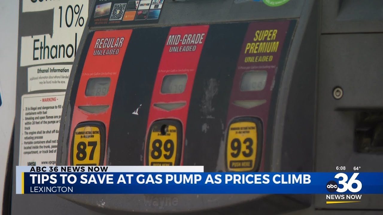 Tips to save at the gas pump as prices rise
