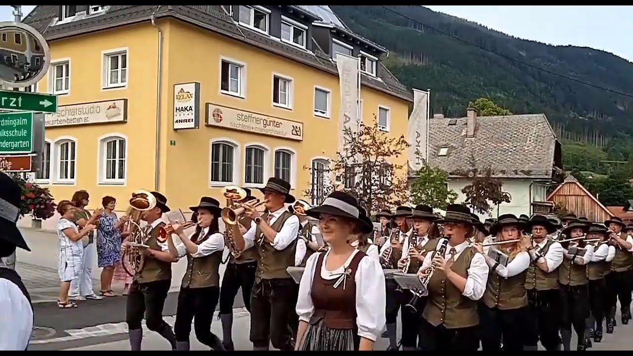 Austria: village orchestras´ big festival/Aigen