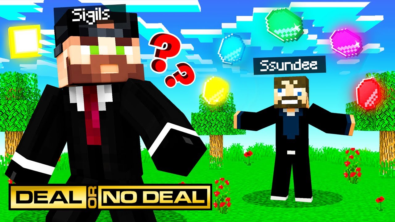 DEAL or NO DEAL for INFINITY STONES in Minecraft