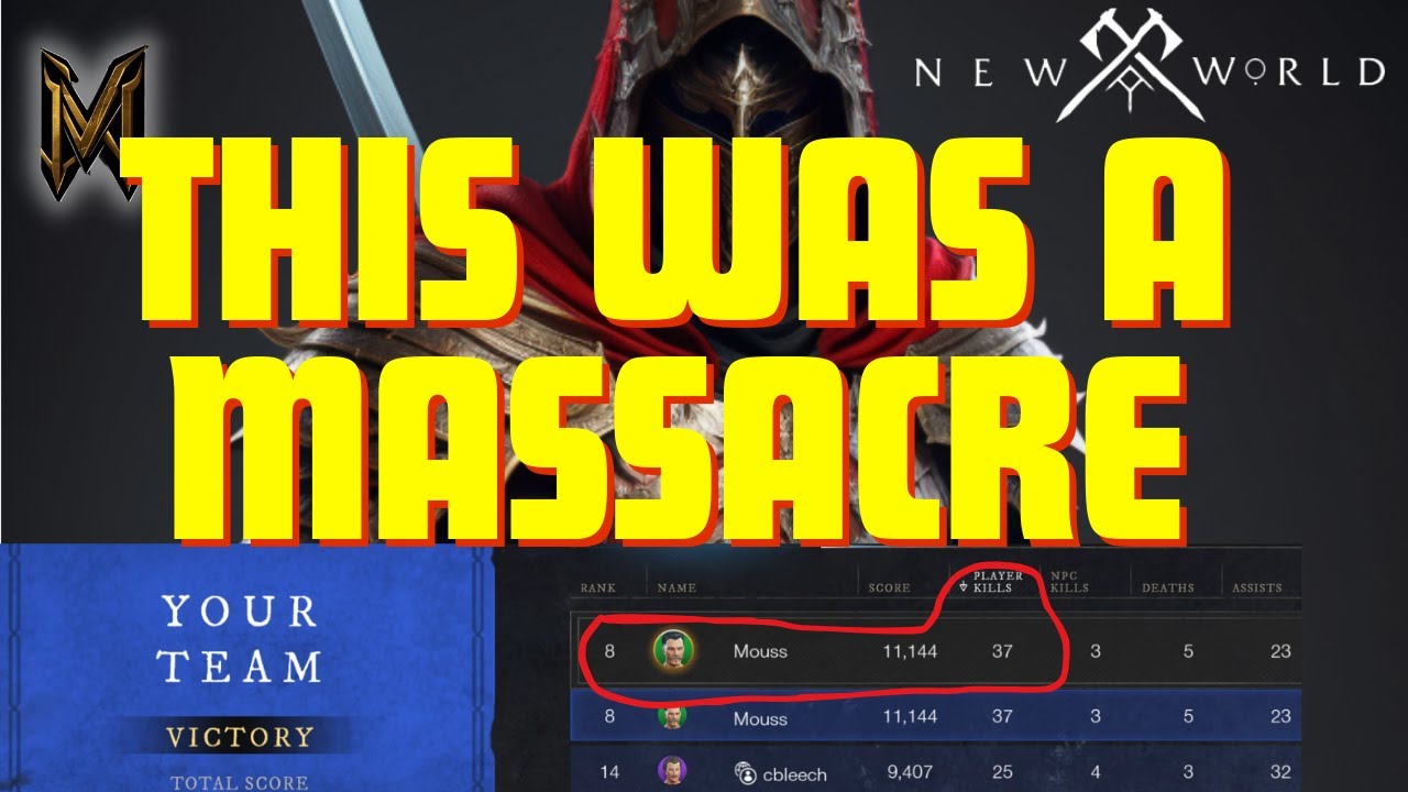 New World - 37 Kills FULL RAW OPR - Solo Light Melee - Carry - Live Music Chillin - Coffee