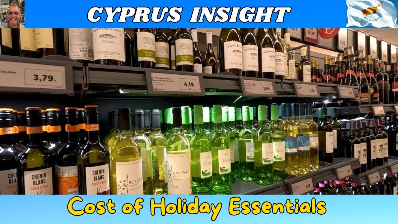 Cost of Holiday Essentials In Cyprus - To Bring or Not to Bring?