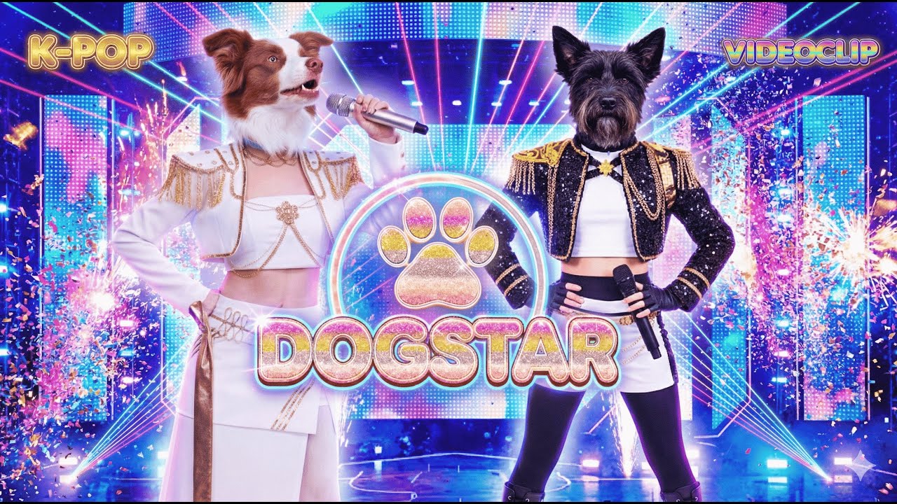 🎤🔥 DOGSTAR | El PRIMER videoclip K-POP de Lana y Mel 🐶✨