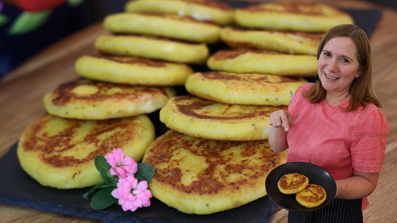 ¡Deliciosas Arepas de Plátano Macho con Queso! | Receta Fácil y Sabrosa