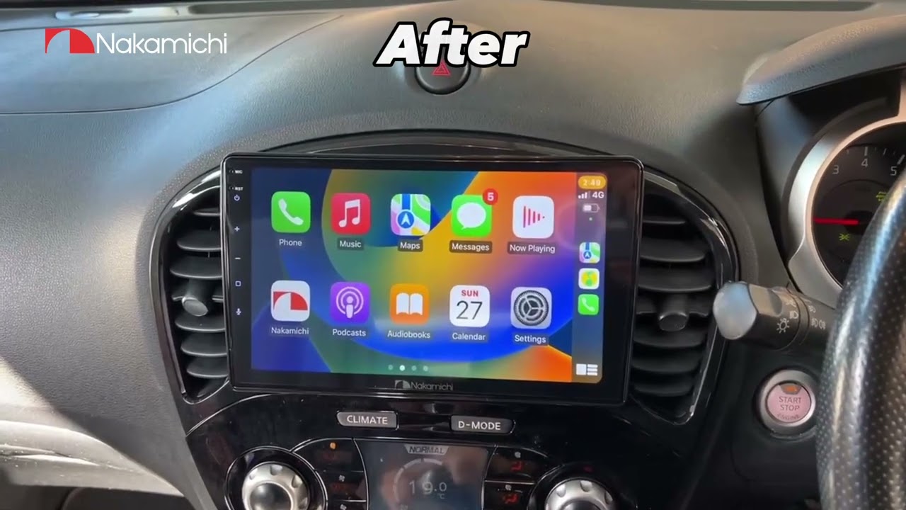 Nakamichi 9” Pure Fit Solutions for Nissan Juke 2010-2019