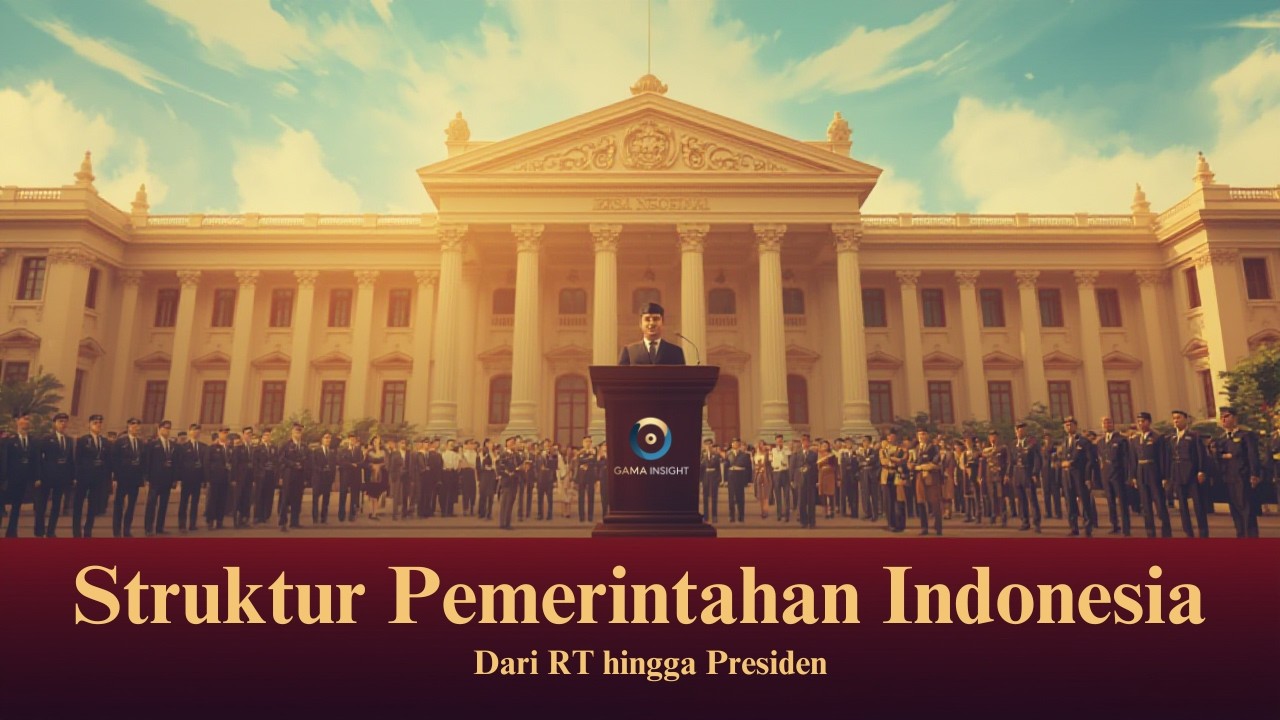 Memahami Struktur Pemerintahan Indonesia (Presiden - RT) 🇮🇩