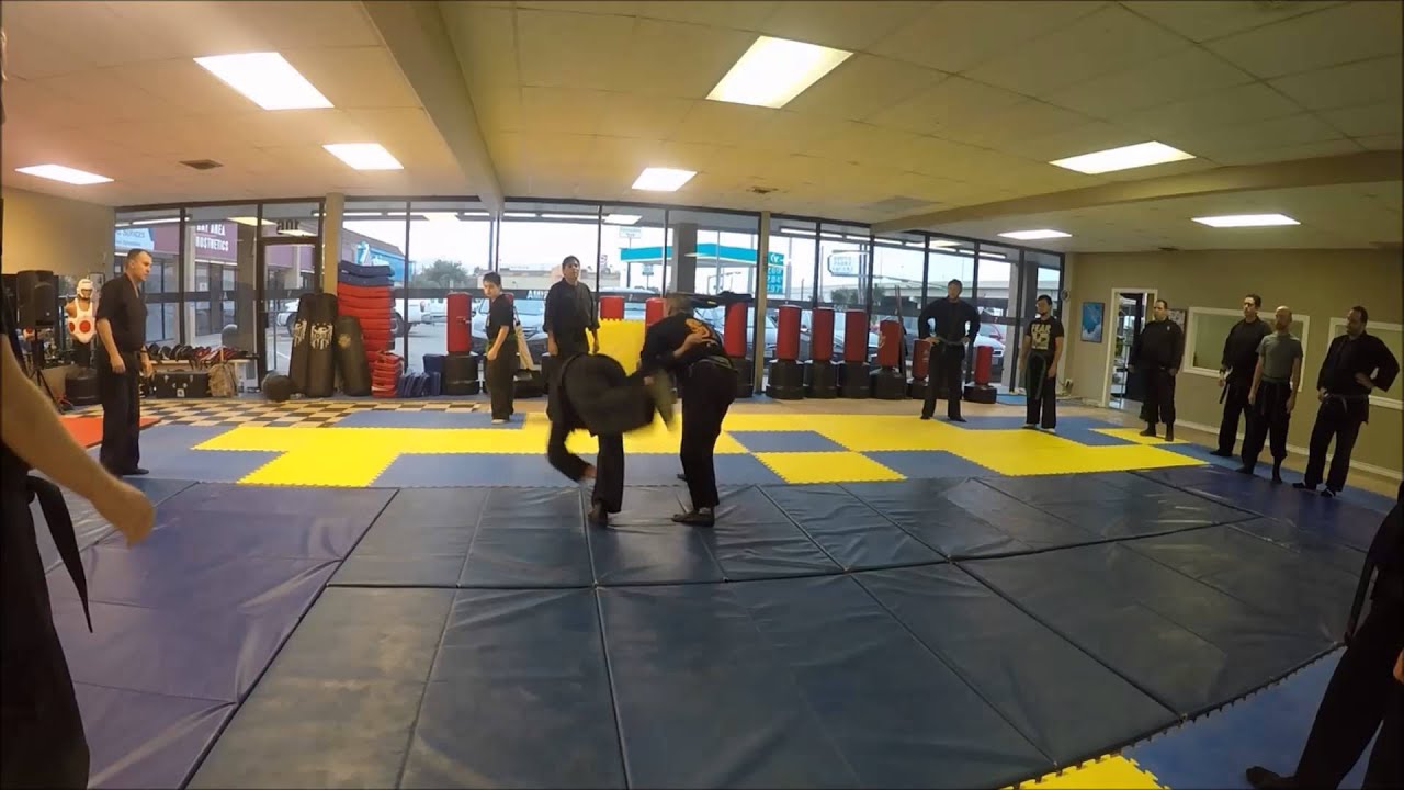 Cesar Pelegrin Bujinkan Shihan in C.C. Texas 2014