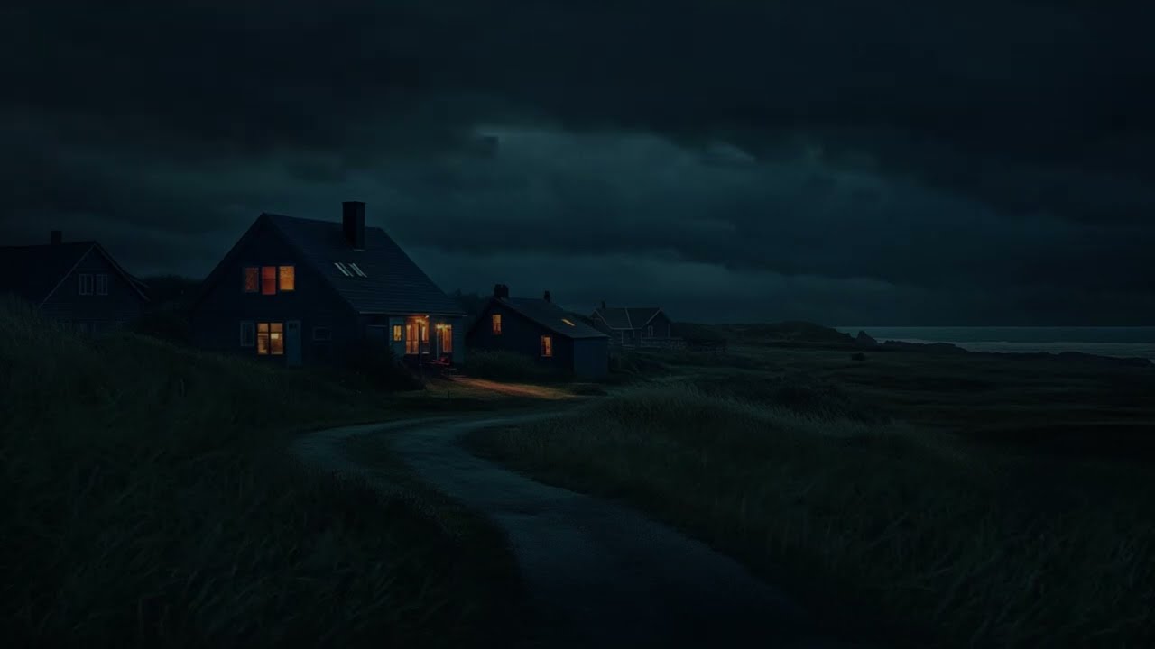 ⛈️Relaxing Thunder & Wind Sounds 🌬️ Calm Your Mind Before the Storm 🍃