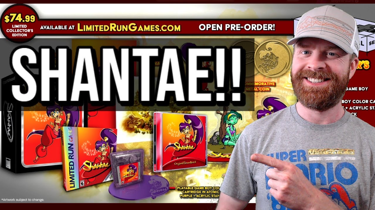 Shantae for the Game Boy Color and Nintendo Switch - Limited Run Games