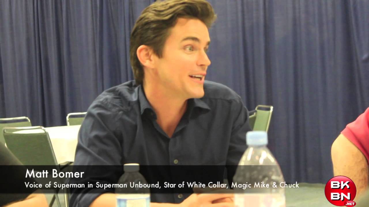 WonderCon 2013: Superman Unbound Movie Interview With Matt Bomer Voice of Superman