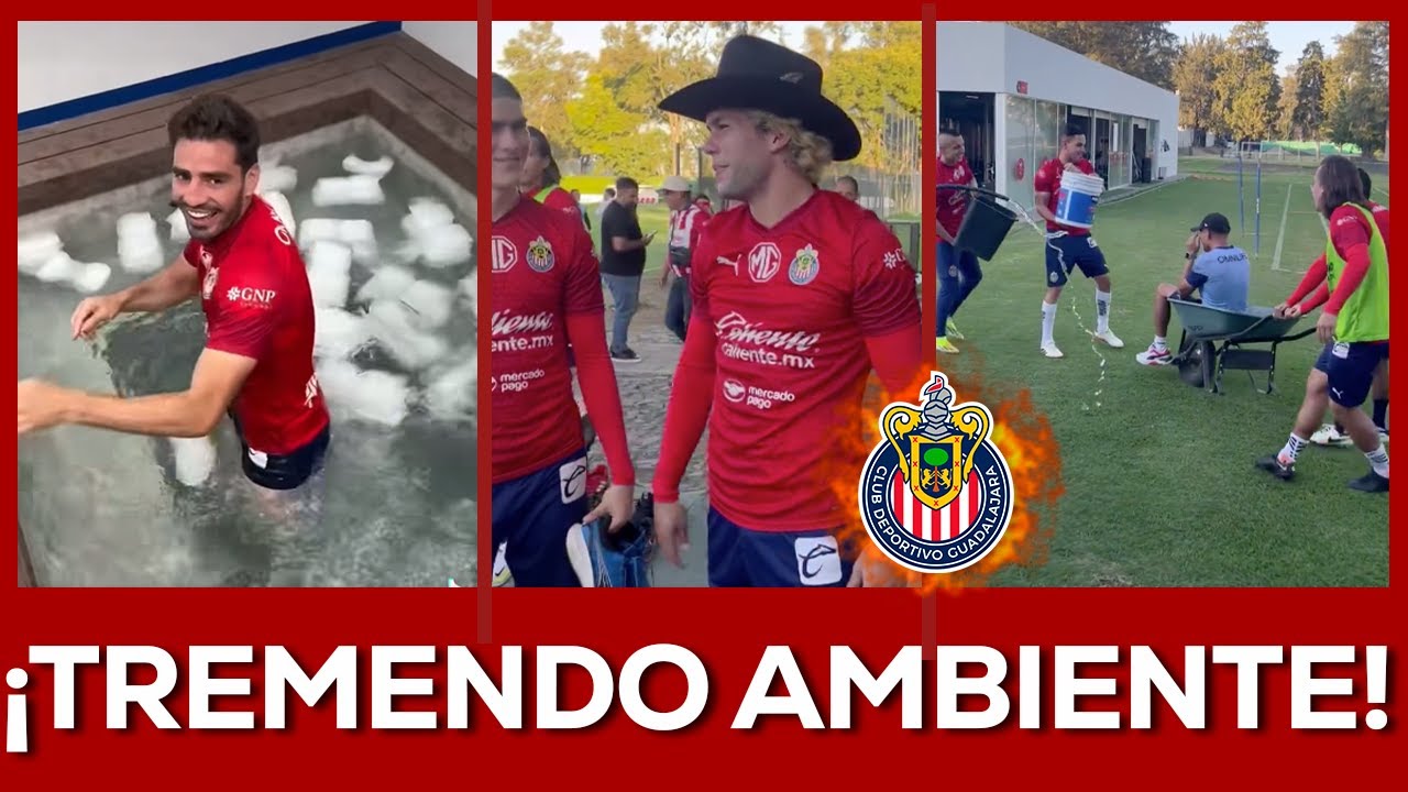 🔥¡ANDAN CON TODO! GRAN AMBIENTE EN CHIVAS, 😂BROMA a POLLO BRISEÑO  Y MOMENTOS DIVERTIDOS - Noticias