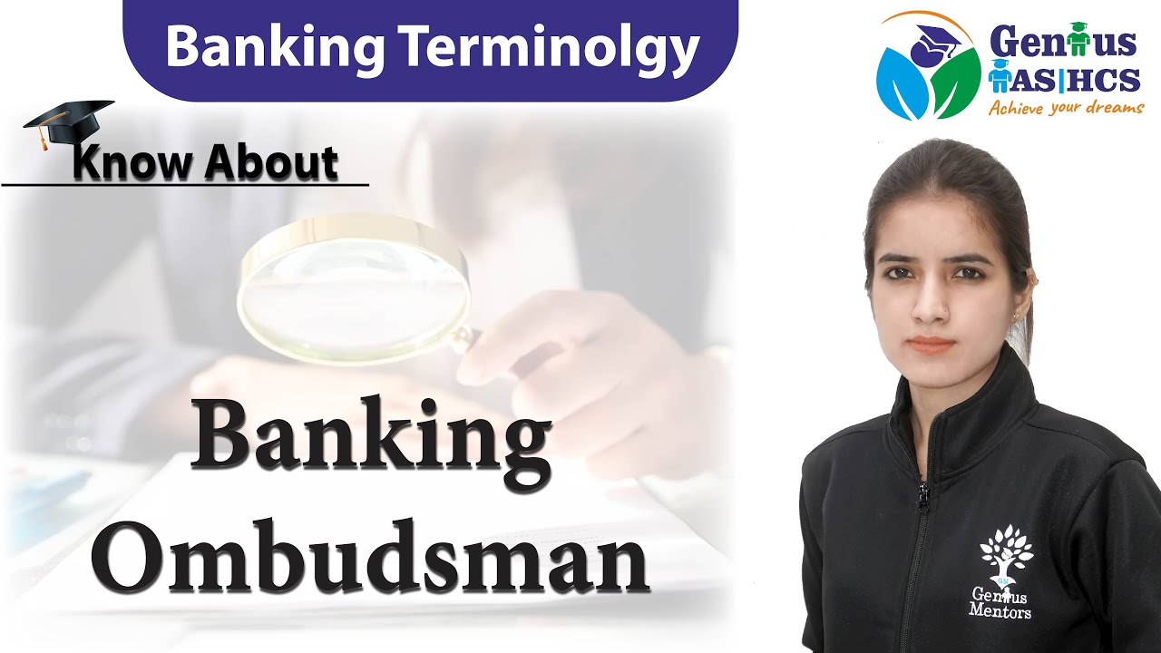 What is Banking Ombudsman Scheme | RBI Complaints | INDIAN ECONOMY for HCS | UPSC | RAS | UPPCS