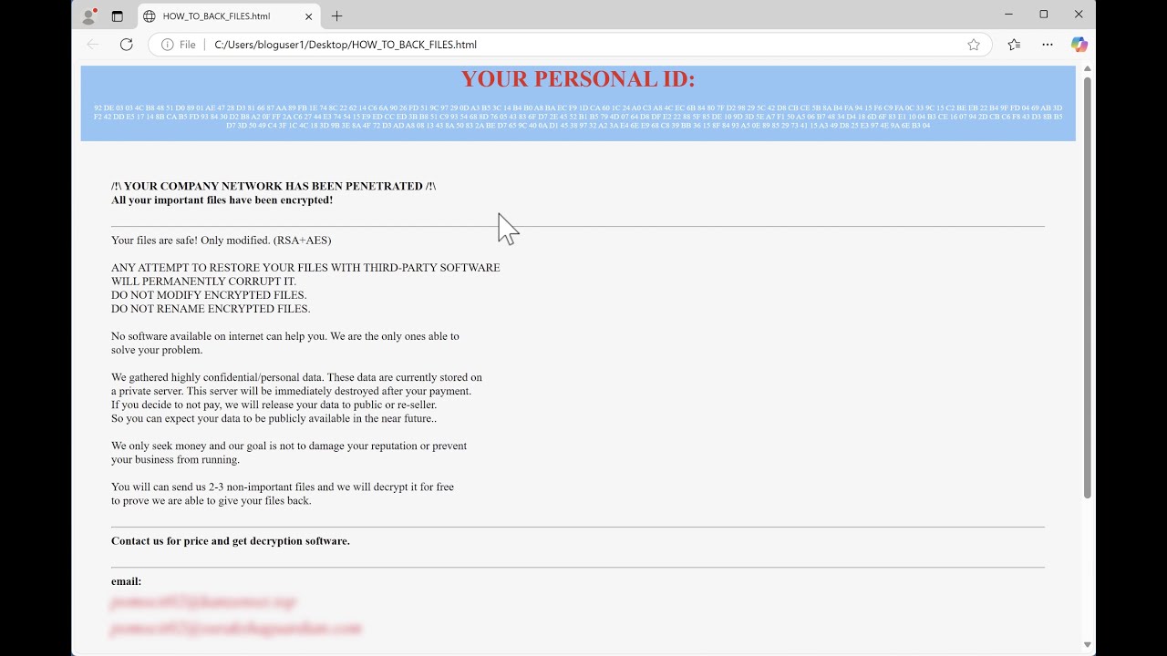 Warning ransomware (.warning!_16 virus) - how to remove?
